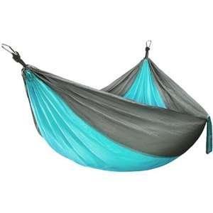 ערסל קמפינג Discovery DS300 עם רצועות אפור־כחול