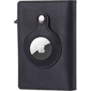 ארנק עור קפיץ Camel Mountain SSL AirTag שחור