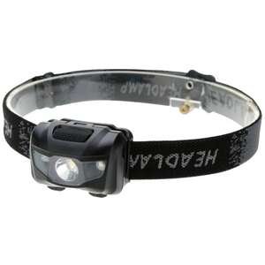 פנס ראש מקצועי 200 לומן ICAMP שחור