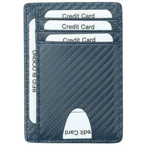 ארנק כרטיסים מינימליסטי Holy Camel Mountain כחול קרבון