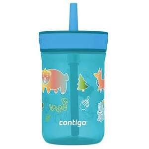 כוס עם קש Contigo Leighton 420 מ״ל כחול יער