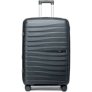 מזוודת טרולי ABLE 20״ Camel Mountain אפור כהה