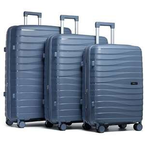 סט מזוודות ABLE 20+24+28″ Camel Mountain כחול כהה