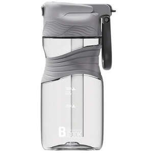 בקבוק Double Drink Spout BCOOK 450 מ״ל אפור