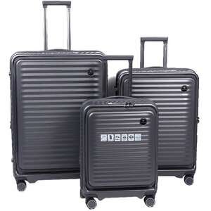 סט מזוודות Miracase MLS500 20+24+28 אפור כהה
