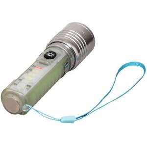 פנס יד חזק Semicom 10W 8 מצבים נטען