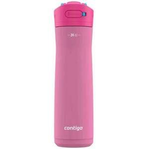 בקבוק תרמי נירוסטה 720 מ״ל Contigo Ashland Chill ורוד מסטיק