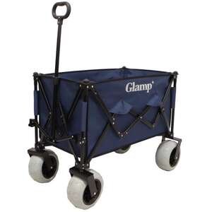 עגלת קמפינג עם גלגלי בלון Glamp כחול