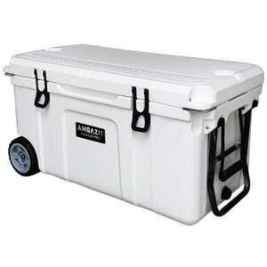 צידנית קשיחה AquacoolPRO 120 ל׳ AMGAZIT לבן