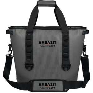 צידנית רכה AquacoolSOFT AMGAZIT 30 ל׳ אפור שחור