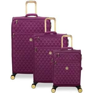 סט 3 מזוודות רכות בד 30״ ITluggage Glimmering סגול