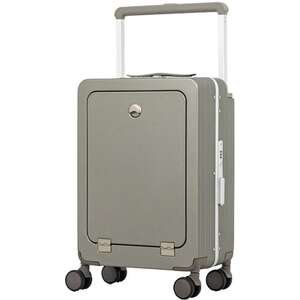 מזוודת עסקים 20״ Luxury Australian Adventurer כסוף