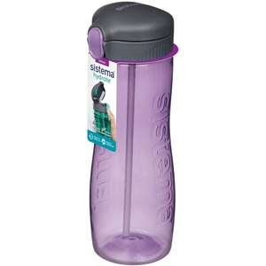 בקבוק Quick Flip 800 מ״ל Sistema Hydrate סגול