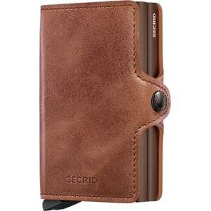 ארנק Secrid Twinwallet RFID קוניאק חום