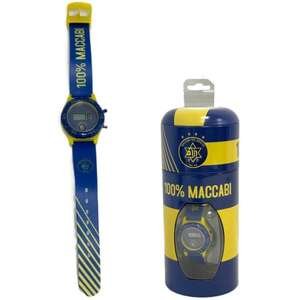 קופת חיסכון + שעון יד דיגיטלי מכבי תל אביב