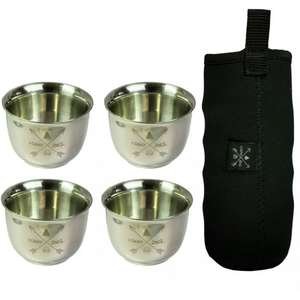 סט כוסות דופן כפולה ICAMP 85 מ״ל