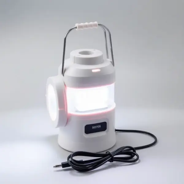 מנורה ניידת עם סוללה נטענת