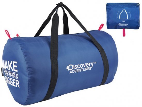 תיק מתקפל 30 ליטר Discovery - צבע כחול