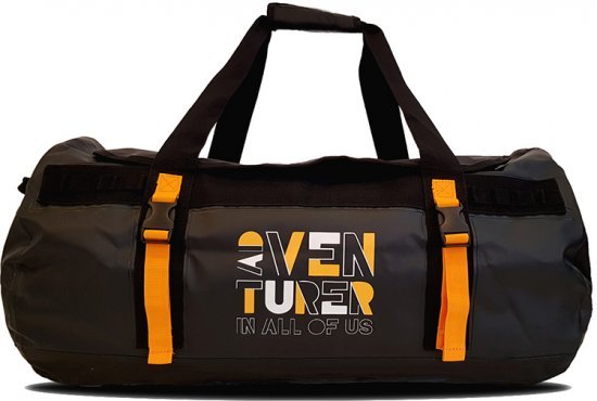 תיק לטיולים נגד מים 65 ליטר Discovery צבע - שחור