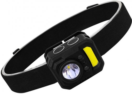 פנס ראש LED עם סוללה נטענת של Discovery DS-230