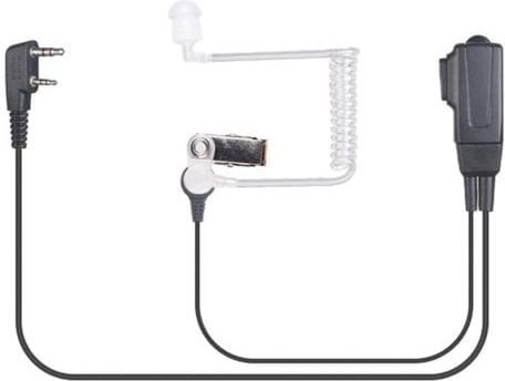 אוזניה למכשיר קשר שני פינים חיבור 2.5 ו-3.5 מ''מ Discovery DS-350