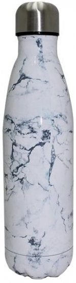 בקבוק תרמי 500 מ''ל Bpatent צבע לבן שיש