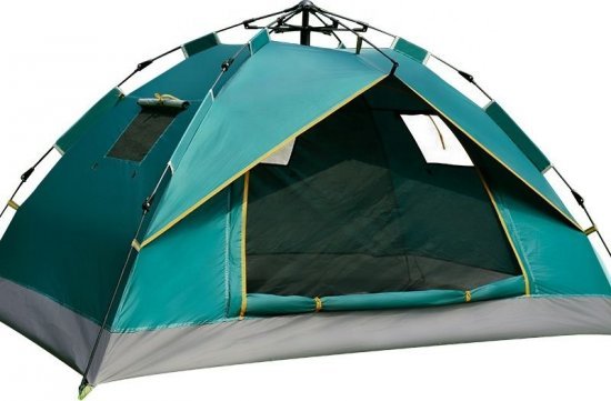 אוהל פתיחה מהירה ל- 2 אנשים Playa Hercules - צבע ירוק