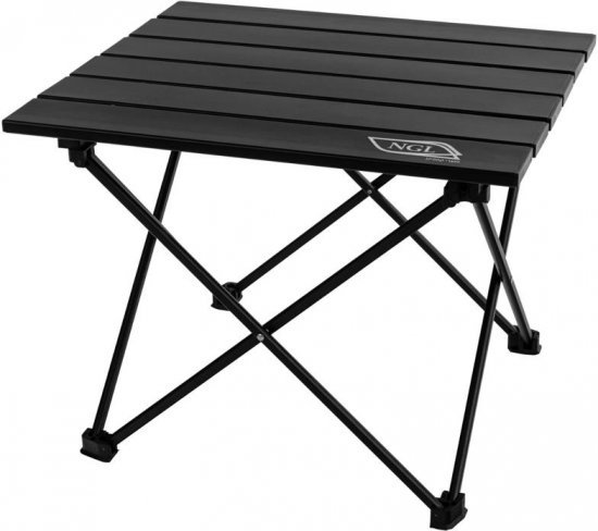 שולחן קמפינג מתקפל כולל תיק נשיאה בצבע שחור - NGL