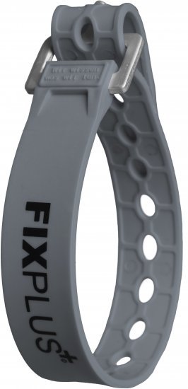 רצועת קשירה ואבטחה רחבה 35 ס''מ מבית FIXPLUS - צבע אפור