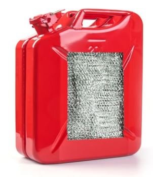 ג'ריקן מתכת 10 ליטר מוגן פיצוץ Valpro DIN7274