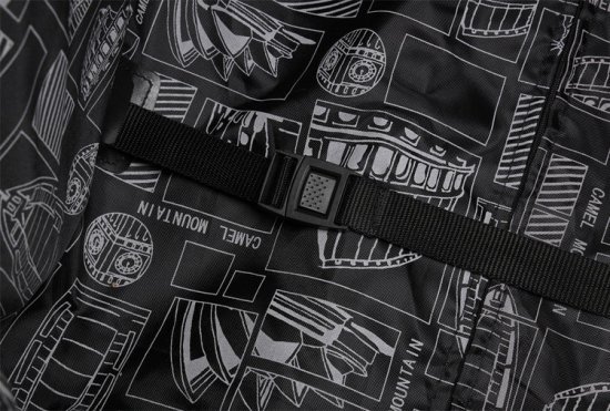 מזוודת טרולי מבד בגודל 20 אינץ' דגם Platinium מבית Camel Mountain - צבע טורקיז