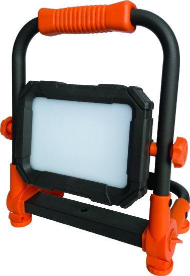 פנס הצפה נטען NISKO WORKER PLUS IP54 22W - צבע שחור / כתום - גוון תאורה 6000K