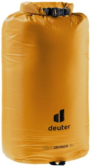 שק אטום למים 8 ליטר Deuter Light Drypack - צבע חרדל