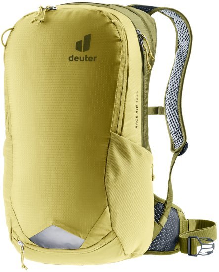 תיק גב לאופניים 14+3 ליטר דגם Deuter Race Air - צבע קקטוס