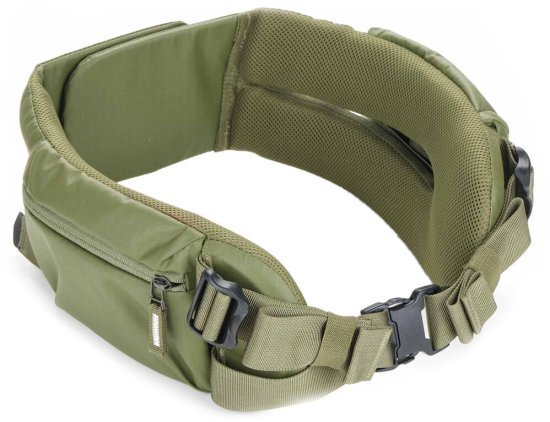 חגורת מותן לתיקי גב למצלמה מבית Shimoda Designs - צבע ירוק צבאי