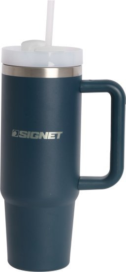 כוס שתיה תרמית מנירוסטה בנפח 887 מ''ל Signet‏ - צבע כחול נייבי