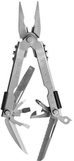 מולטיטול רב תכליתי Gerber MP-600 - צבע נירוסטה