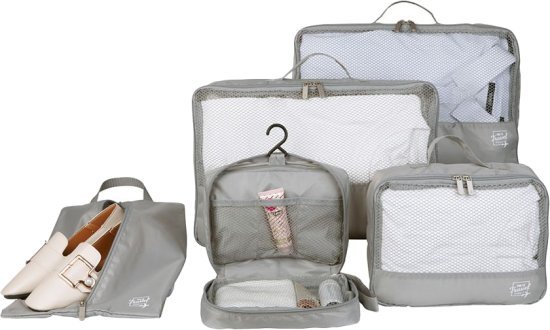 סט 5 ארגוניות אחסון למזוודה מבית Bpatent