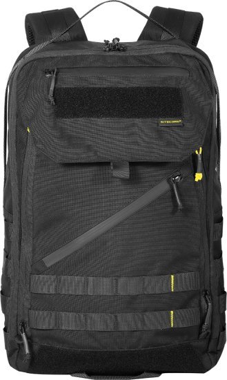 תרמיל גב טקטי 23 ליטר דגם BP23 PRO מבית Nitecore - צבע שחור