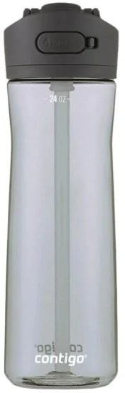 בקבוק שתייה 720 מ''ל Contigo Ashland 2.0 - צבע אפור