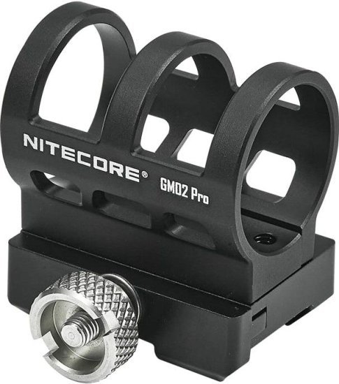מתאם Picatinny GM02 PRO למסילת נשק מבית Nitecore