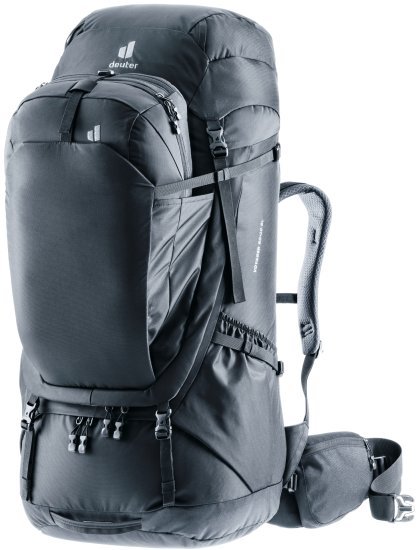 תיק גב מוצ'ילה לנשים 60+10 ליטר דגם Deuter Aviant Voyager SL - צבע שחור
