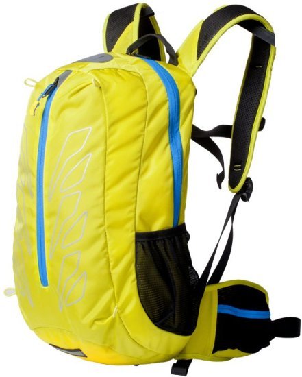 תיק גב 15 ליטר עם שקית שתייה 2 ליטר לאופניים מבית ROSWHEEL - צבע צהוב