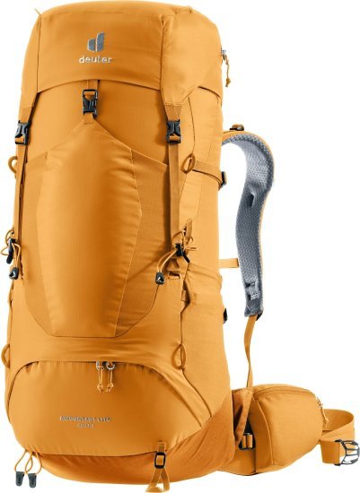 תיק גב 40+10 ליטר דגם Deuter Aircontact Lite - צבע כתום