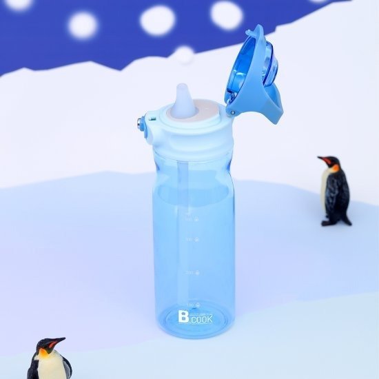בקבוק שתייה טריטן דגם Refresh מבית B-COOK - נפח 500 מ''ל - צבע כחול