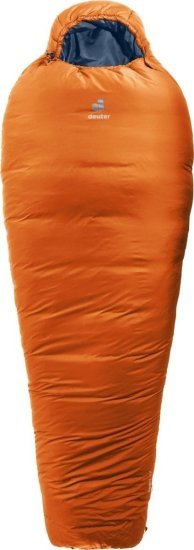 שק שינה סינטטי דגם Deuter Orbit -5C - צבע כתום