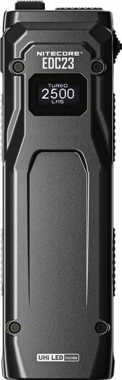 פנס יד נטען דגם EDC23 עמיד למים IP54 מבית Nitecore