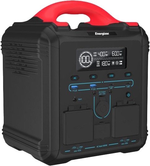 תחנת כוח ניידת 550Wh דגם PPS550W1F מבית Energizer