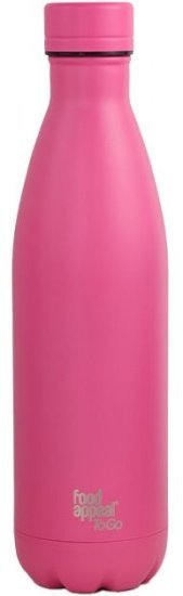 בקבוק שתייה תרמי 750 מ''ל סדרת To Go מבית Food Appeal - צבע ורוד פוקסיה