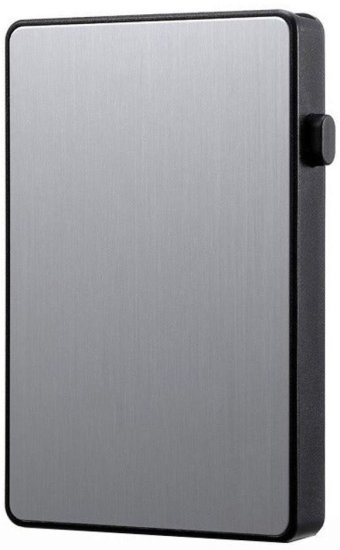 מחזיק כרטיסים יוקרתי RFID דגם The Axiron מבית Camel Mountain - צבע כסוף